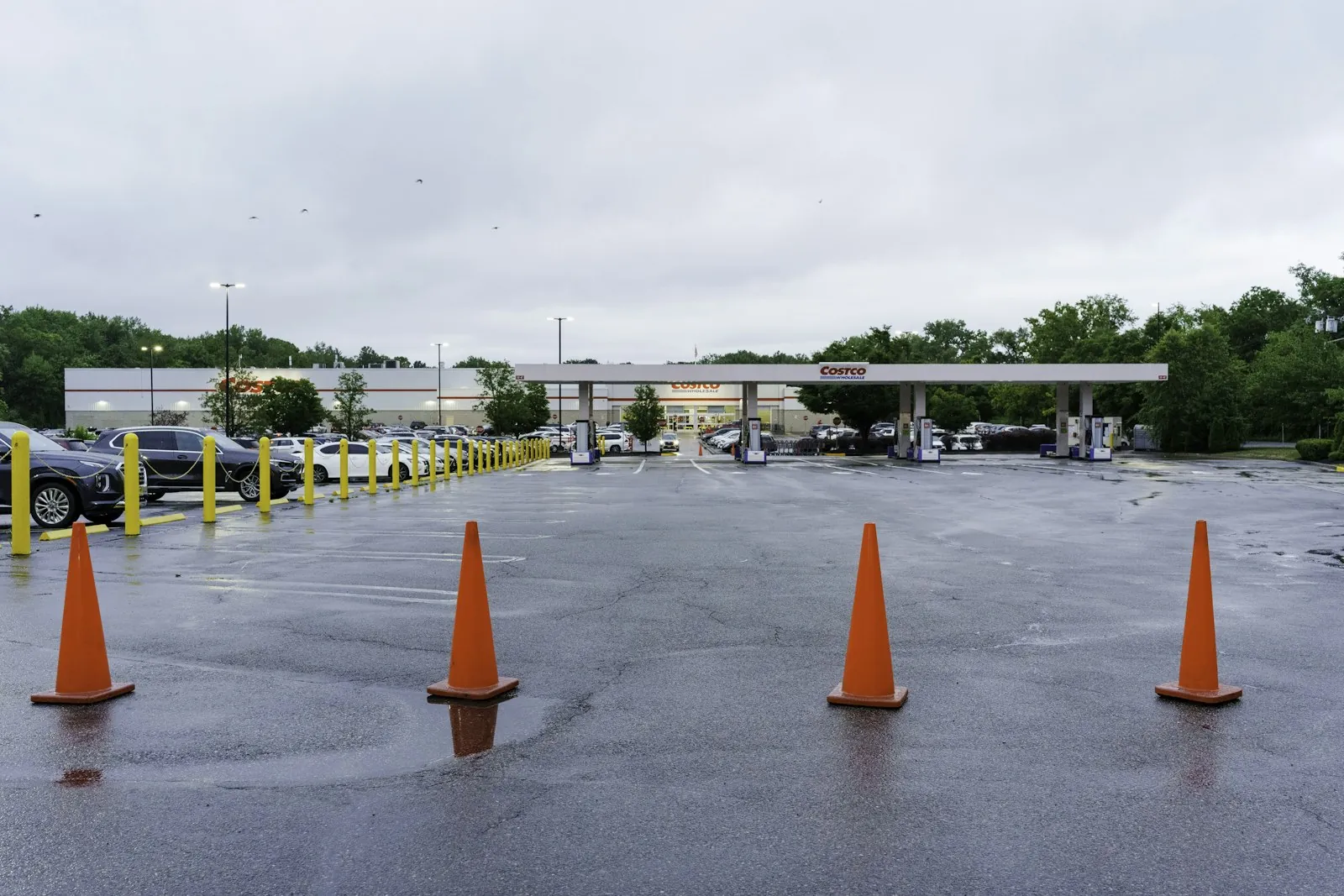 A driving instructor guiding a student through a reversing maneuver